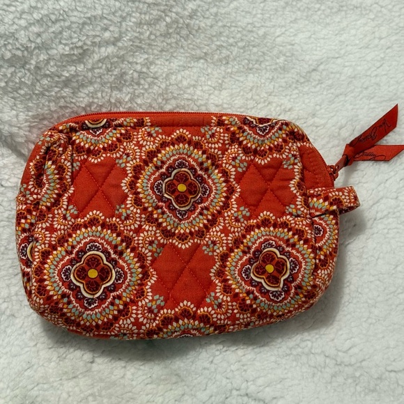 Vera Bradley Handbags - Vera Bradley Small Cosmetic Pouch – Paprika Paisley (Retired Winter 2009)